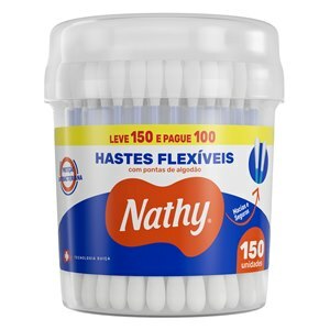 Hastes Flexíveis Nathy Pote 150 Unidades
