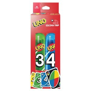 Escova De Dente Infantil Macia Uno Condor Trip Cores Sortidos 2 Unidades