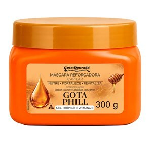 Máscara Capilar Gota Dourada Phill Reforçadora Capilar 300g
