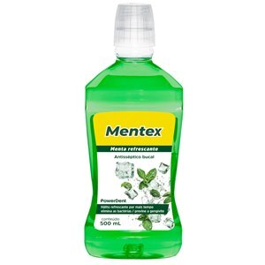 Antisséptico Bucal Mentex Sabor Menta Powerdent 500ml