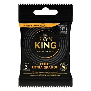 Preservativo Blowtex Skyn King Elite Extra Grande 3 Unidades