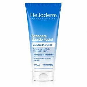 Sabonete Líquido Facial Helioderm Todos Os Tipos De Peles 150ml