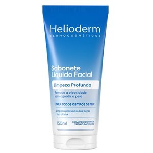 Sabonete Líquido Facial Helioderm Todos Os Tipos De Peles 150ml