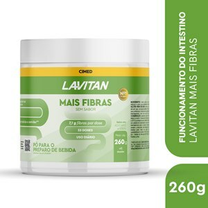 Lavitan Mais Fibras Sem Sabor 260g