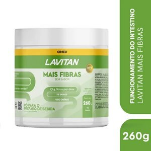 Lavitan Mais Fibras Sem Sabor 260g