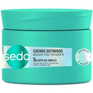 Máscara de Tratamento Capilar Seda Cachos Definidos 5% Nutri-oil Complex 300g