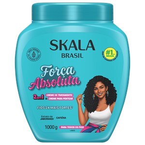 Creme Para Pentear Skala Brasil Força Absoluta 2 Em 1 1kg