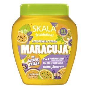 Creme Para Pentear Skala Frutástica Maracujá 2 Em 1 1kg