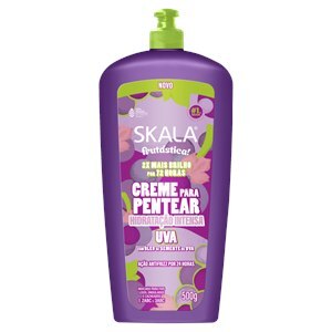 Creme Para Pentear Skala Frutástica Uva 3 Em 1 500g