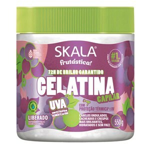 Gelatina Capilar Skala Frutástica Uva 550g
