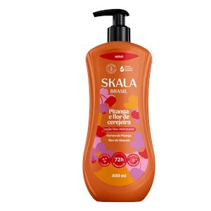 Loção Hidratante Corporal Skala Brasil Pitanga E Flor Cerejeira 400ml