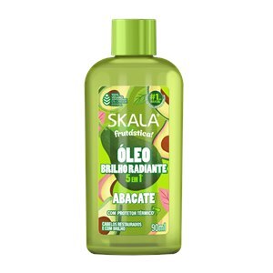 Óleo Brilho Radiante Skala Frutástica Abacate 5 Em 1 90ml