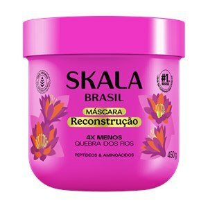 Máscara Reconstrução Skala Brasil Quebra Dos Fios 450g