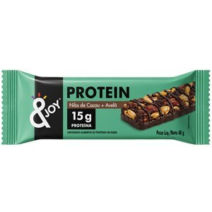 Barra Proteína &Joy Sabor Avelã + Chocolate 48g
