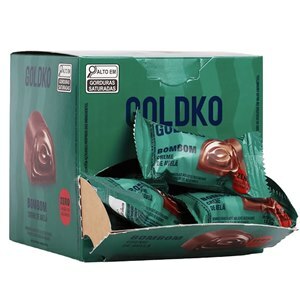 Bombom Chocolate Ao Leite Com Creme De Avelã Goldko 13,5g