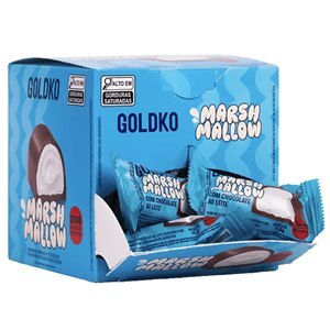 Bombom Chocolate Ao Leite Com Marshmaloow Goldk 11,5 G