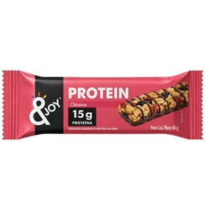 Barra Proteína &Joy Sabor Clássica + Chocolate 48g