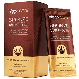 Toalhas Umedecidas Autobronzedoras Higgo Care 1 Unidade