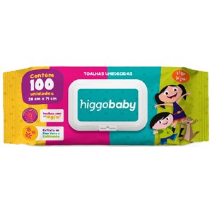 Toalhas Umedecidas Higgo Baby Show da Luna 100 Unidades