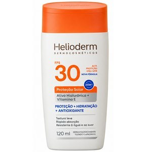 Protetor Solar Helioderm 3 em 1 Fps 30 120ml