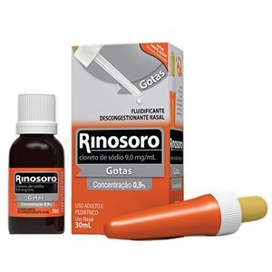RINOSORO 0,9% SOLUÇÃO NASAL 30ML