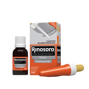 Rinosoro 0,9% Gotas 30Ml