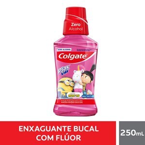 ENXAGUATÓRIO BUCAL PLAX KIDS TUTTI-FRUTTI 250ML