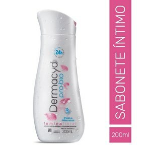 SABONETE LÍQUIDO ÍNTIMO DERMACYD FEMINA 200ML