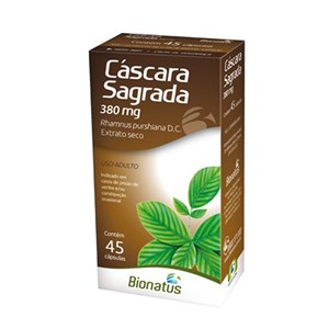 Cáscara Sagrada Bionatus 380Mg 45 Cápsulas 