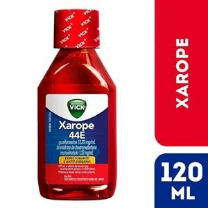 VICK 44E XAROPE 120ML (ADULTO E PEDIÁTRICO ACIMA DE 6 ANOS) - Ultrafarma