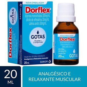 Analgésico - Dorflex Gotas 20Ml