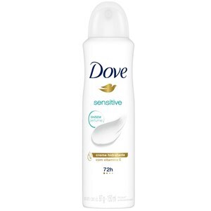 DESODORANTE AEROSOL DOVE FEMININO SENSITIVE SEM PERFUME 150ML
