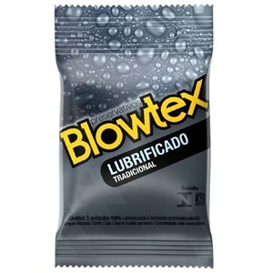 Preservativo Blowtex De Bolso Lubrificado 3 Unidades