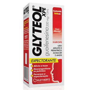 Guaifenesina - Glyteol Xarope Adulto Sabor Baunilha 100Ml