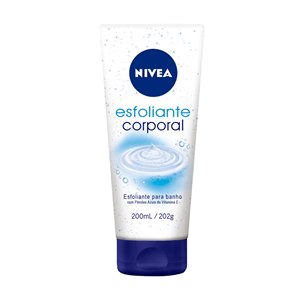 Esfoliante Corporal Para Banho Nivea Pérolas Azuis + Vitamina E 204G