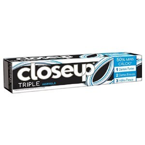 CREME DENTAL CLOSEUP TRIPLE HORTELÃ 70G