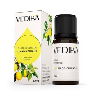 ÓLEO ESSENCIAL LIMÃO SICILIANO VEDIKA 10ML