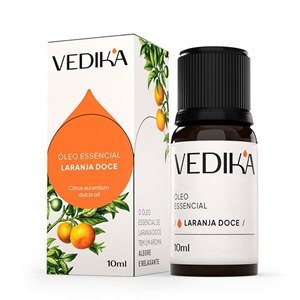 ÓLEO ESSENCIAL LARANJA DOCE VEDIKA 10ML