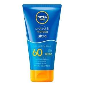 PROTETOR SOLAR FACIAL NIVEA SUN PROTECT & HIDRATA ULTRA FPS60 150ML