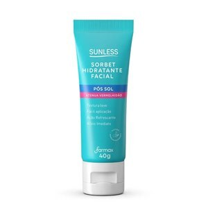 HIDRATANTE FACIAL SORBET PÓS SOL SUNLESS 40G