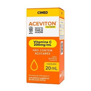 VITAMINA C - ACEVITON IMUNIDADE 200MG/ML 20ML