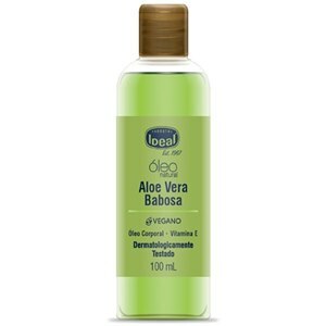 ÓLEO NATURAL ALOE VERA BABOSA VEGANO IDEAL 100ML 