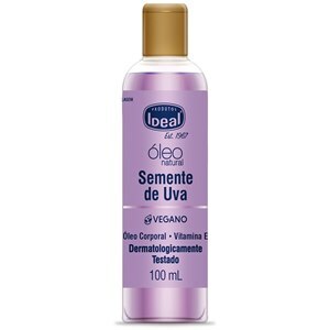 ÓLEO NATURAL SEMENTE DE UVA VEGANO IDEAL 100ML 