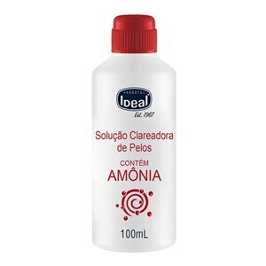 Solução Clareadora De Pelos Com Amônia Ideal 100Ml