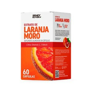 LARANJA MORO 450MG 60 CÁPSULAS SIDNEY OLIVEIRA