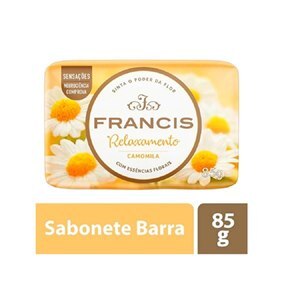 SABONETE FRANCIS RELAXAMENTO GARDÊNIA 85G