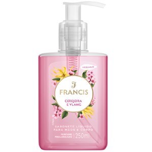 SABONETE LÍQUIDO FRANCIS PUMP CEREJEIRA 250ML