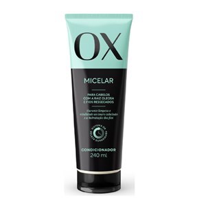 CONDICIONADOR OX MICELAR RAIZ OLEOSA E FIOS RESSECADOS 240ML