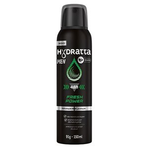 DESODORANTE AEROSOL HYDRATTA MEN FRESH POWER 150ML