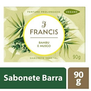 SABONETE FRANCIS VEGETAL BAMBU E MUSGO 90G